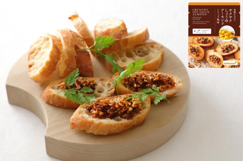 サクサクしょうゆアーモンド トリュフ風味 パウチタイプ