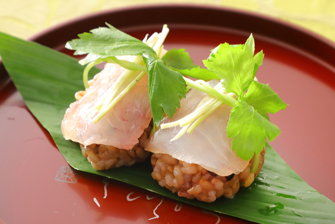 鯛の小手毬すし