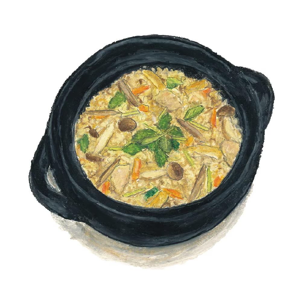 五目炊き込みご飯