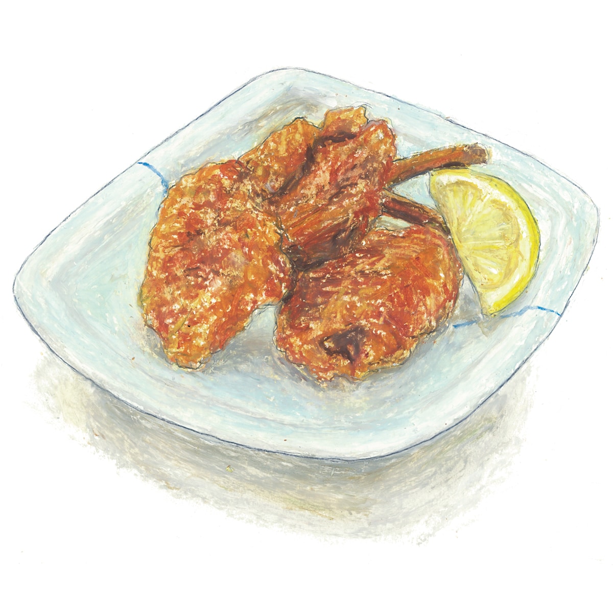 手羽先のしょうゆから揚げ